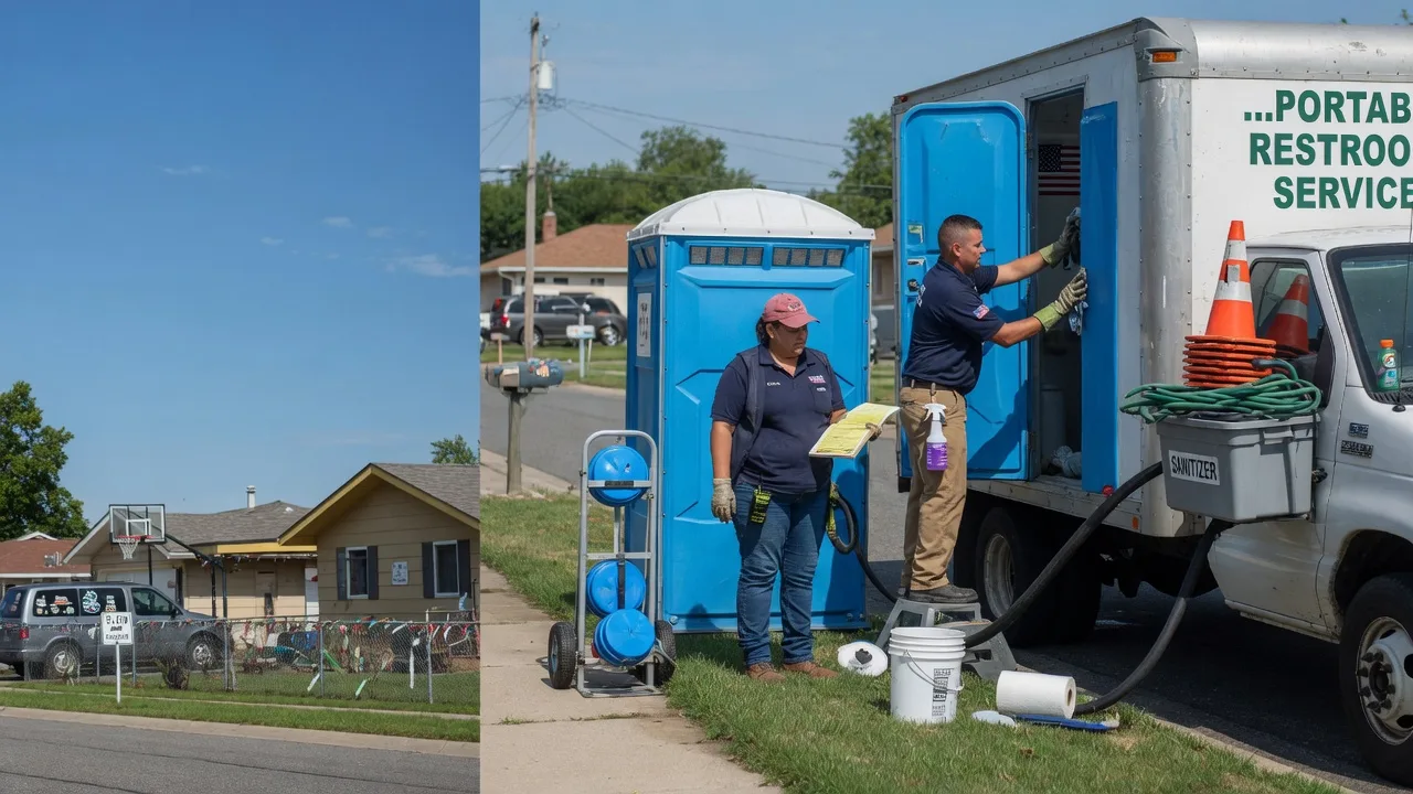 Portable Toilet Rental in Hamburg, PA near me